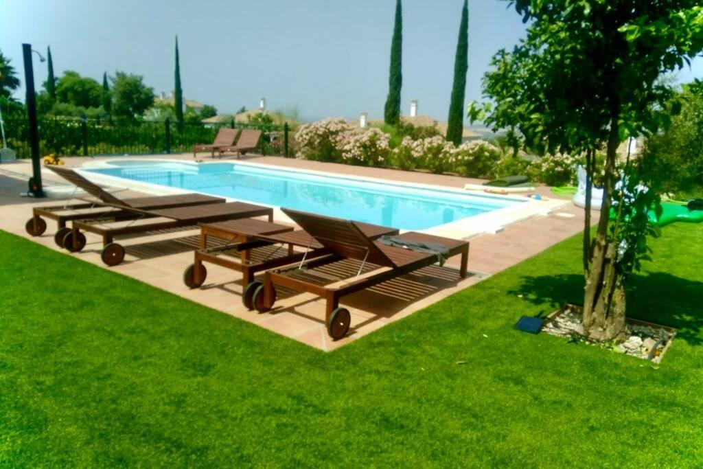 Villa Exclusiva Con Piscina Privada, La Tina Golf Arcos de la Frontera Exterior photo